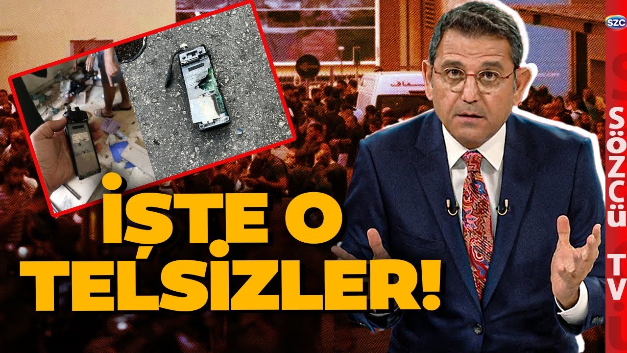 İsrail'in Patlattığı Çağrı Cihazlarına Sözcü Ulaştı! Fatih Portakal'dan Unutulmayacak Sözler!